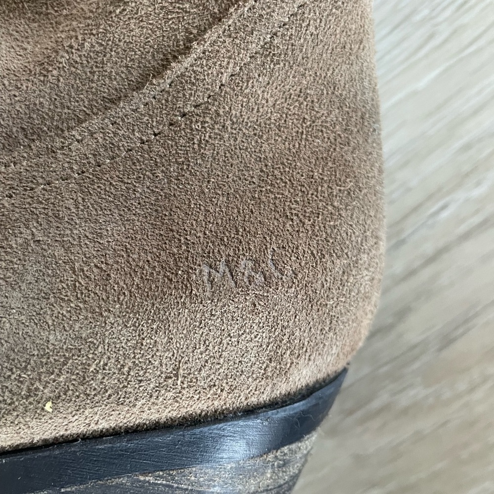 Musse & cloud over the knee swede boots size 10